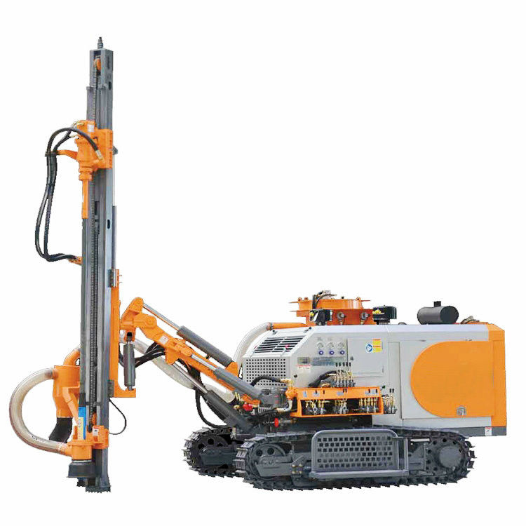 22m 깊이 DTH 아래 구멍 뚫기 리그 193HP 디젤 엔진 80mm - 118mm 구멍 범위