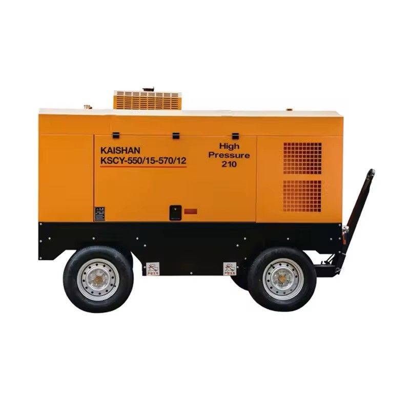 터보 충전 충격 굴착 공기 압축기 140KW 1.2Mpa / 1.5Mpa 작업 압력