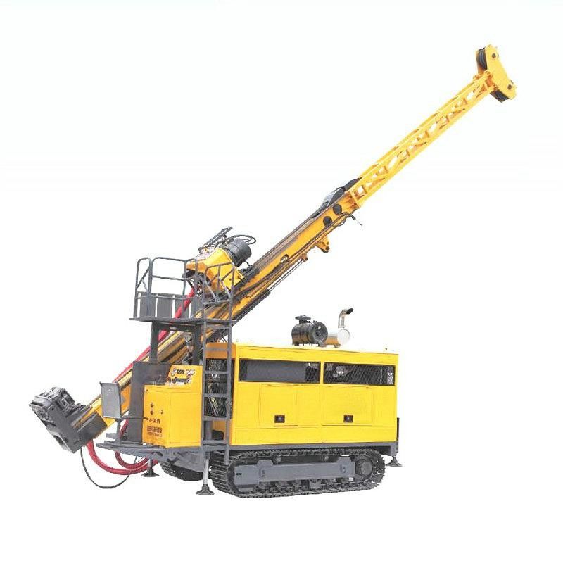 크롤러 탑재 된 코어 드릴링 리그 240HP 디젤 엔진 1000m - 2000m 깊이
