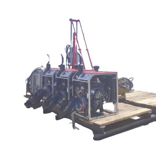 42KW 코어 드릴링 리그 소 다이아몬드 코어 드릴링 리그 0-1200rpm 최상 드라이브 회전 머리와 700KGS 리프팅 힘