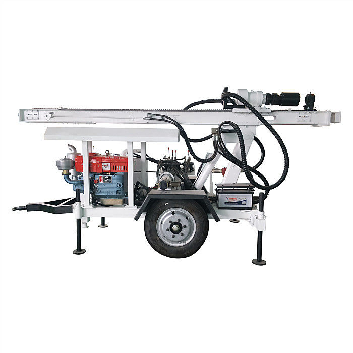 RC120W 작은 물 우물 파기 기계 구멍 아래로 망치와 회전 파기에 적합