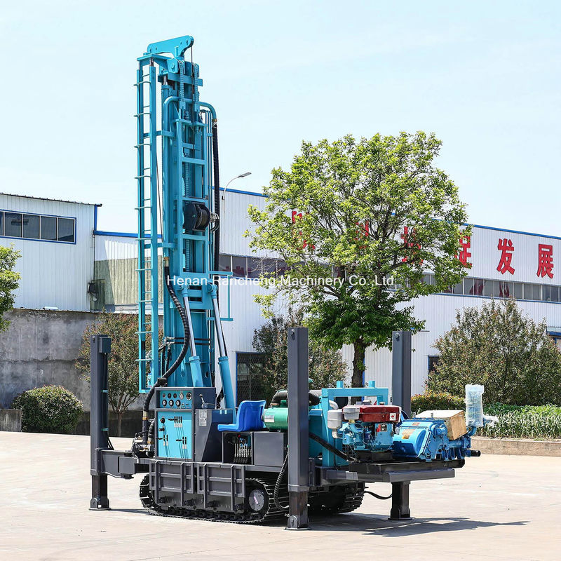 굴착 깊이 280m 70KW 엔진을 가진 깊은 바위 물 우물 파리 리그 기계