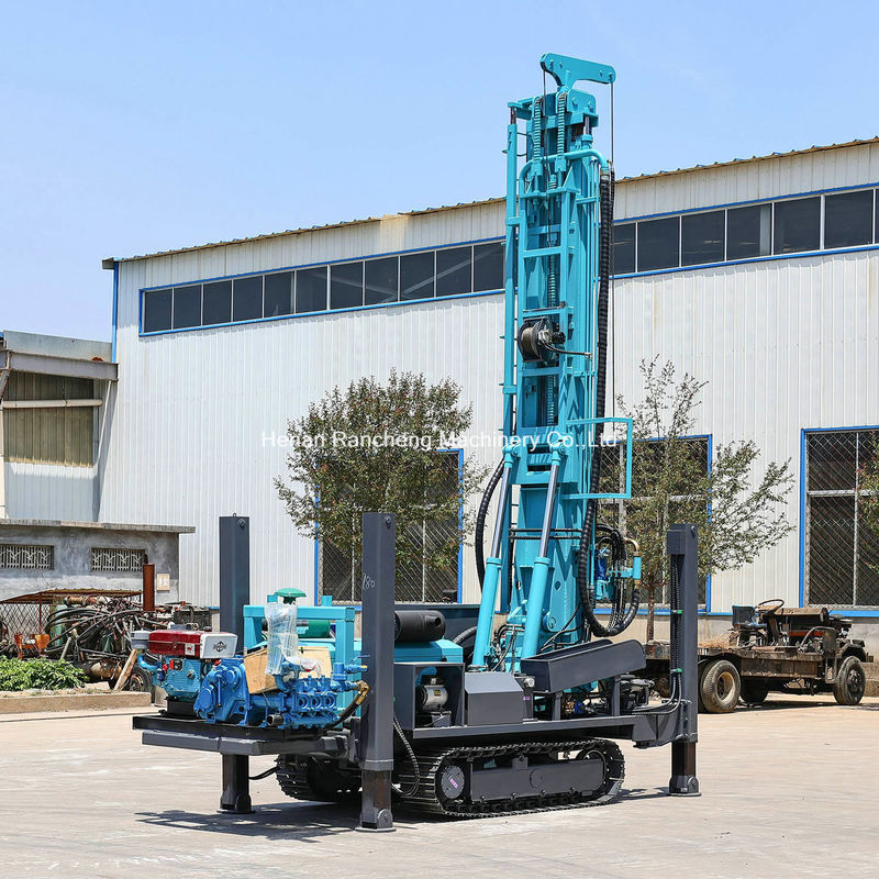 굴착 깊이 280m 70KW 엔진을 가진 깊은 바위 물 우물 파리 리그 기계