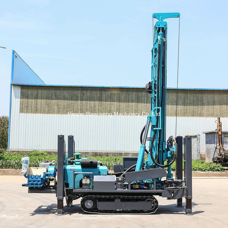 굴착 깊이 280m 70KW 엔진을 가진 깊은 바위 물 우물 파리 리그 기계