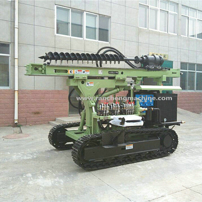RC130Y 마이크로 파일 리그 예외적인 400mm 도공 지름 다재다능 물 우물 오거 파일 및 DTH 드릴링에 이상적입니다