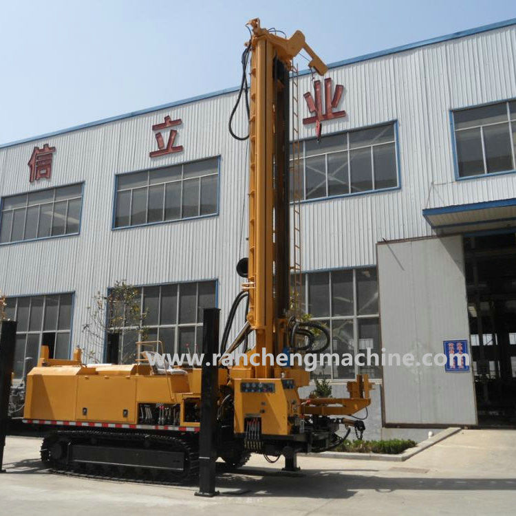 RCF800C 800m 굴착기 Cummins 엔진 스틸 크롤러 타입 우물 굴착기