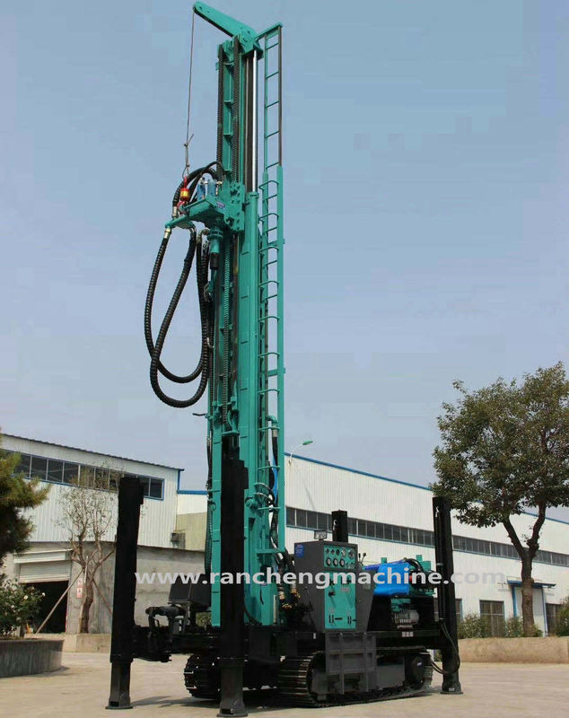 280m 깊이 바위 뚫기 기계 공기 DTH 물 우물 뚫기 구멍 뚫기 리그