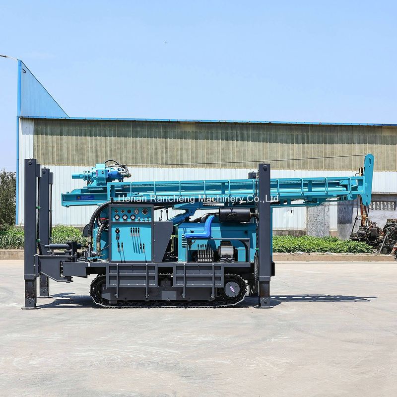굴착 깊이 280m 70KW 엔진을 가진 깊은 바위 물 우물 파리 리그 기계