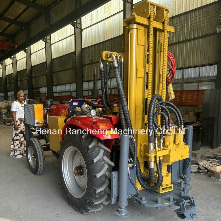 200/260m 254mm 트랙터 탑재 네 바퀴 큰 힘 물 우물 파리 리그