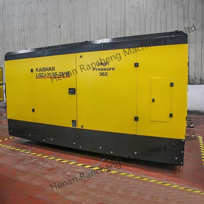 25bar 1107cfm 디젤 스크루 공기 압축기 400hp 유차이