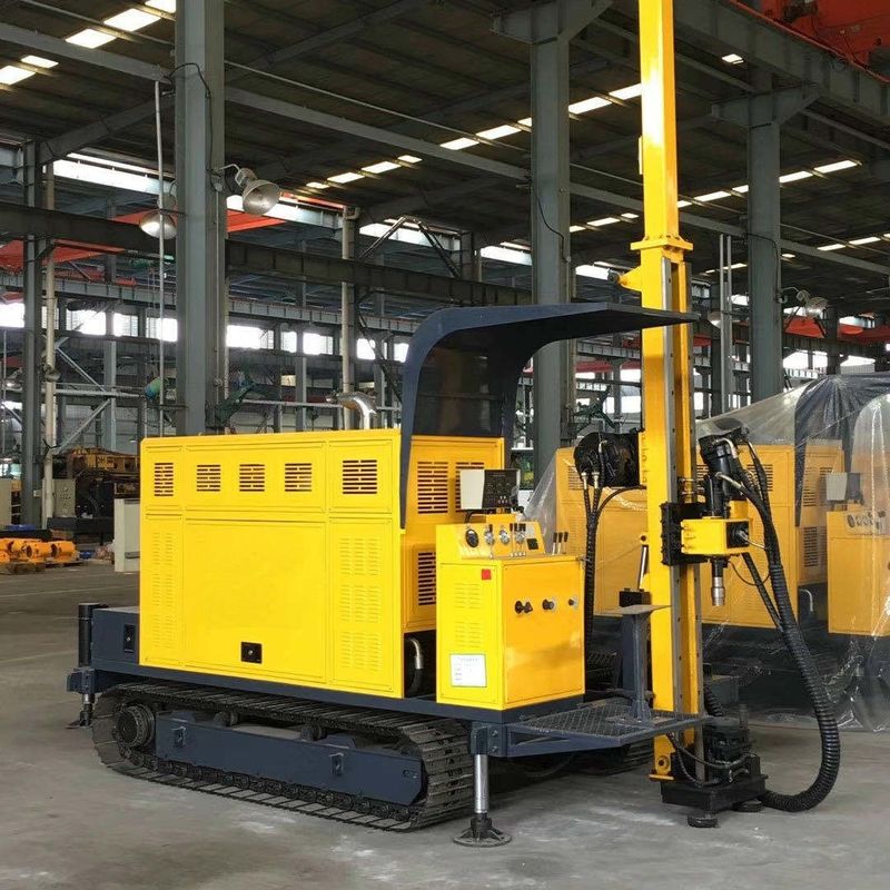 2200rpm 속도 수압 크롤러 코어 드릴링 리그 74KW 커민스 디젤 엔진에 의해 구동
