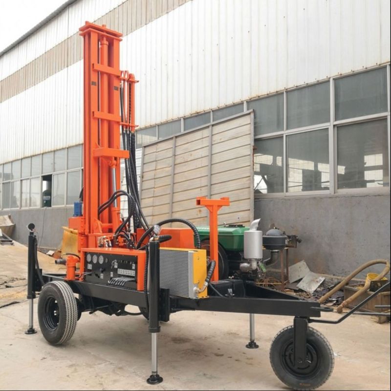 150m 바퀴에 장착된 물 우물 파리 리그 32HP 디젤 엔진