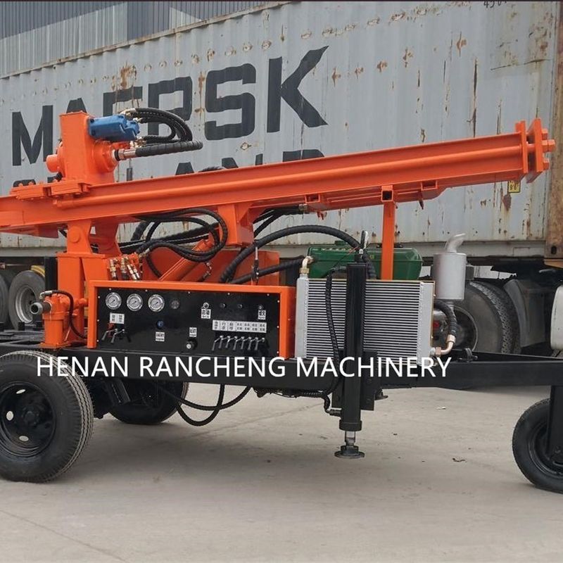 150m 바퀴에 장착된 물 우물 파리 리그 32HP 디젤 엔진