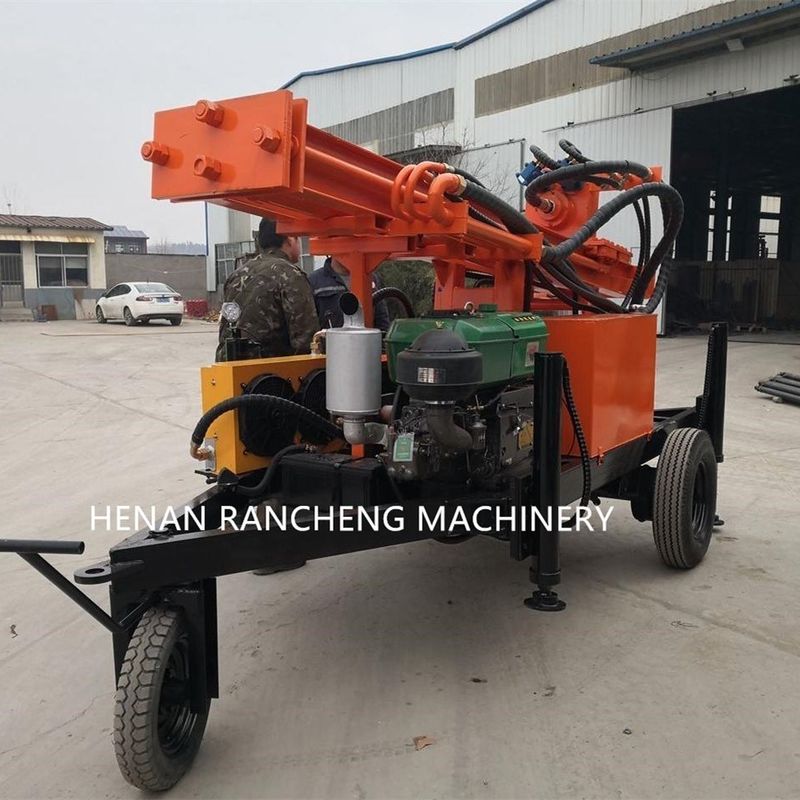 150m 바퀴에 장착된 물 우물 파리 리그 32HP 디젤 엔진