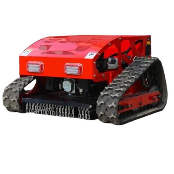 크롤러 타입 4륜 하이브리드 원격 제어 잔디 깎기 8HP 가솔린 엔진