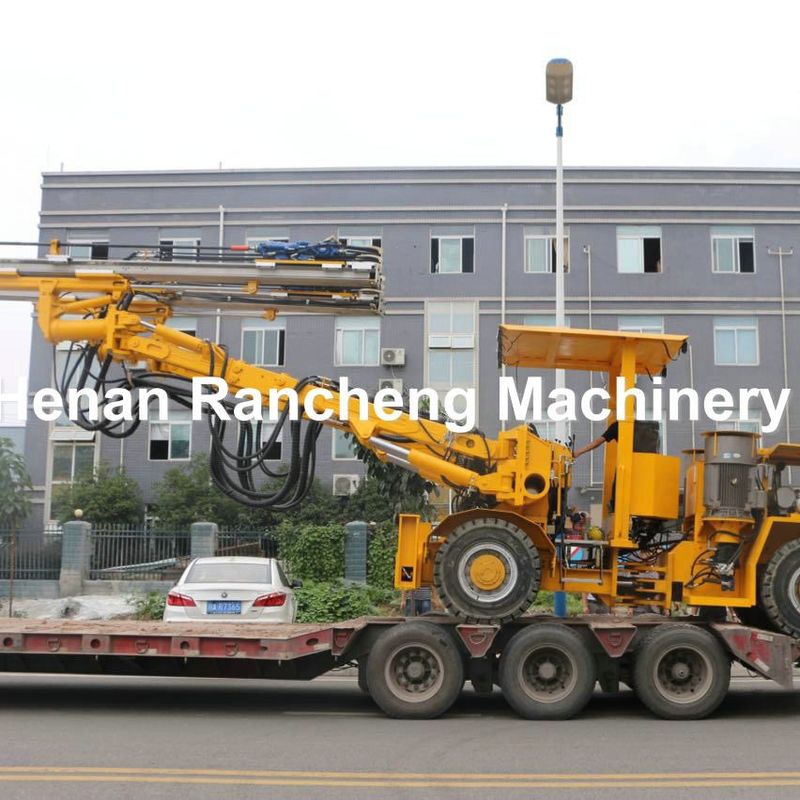 RCZ-22J 모든 수압 터널링 덤보 드릴링 리그 3880mm 드릴링 깊이 93KW / 125HP 디젤 엔진 전력
