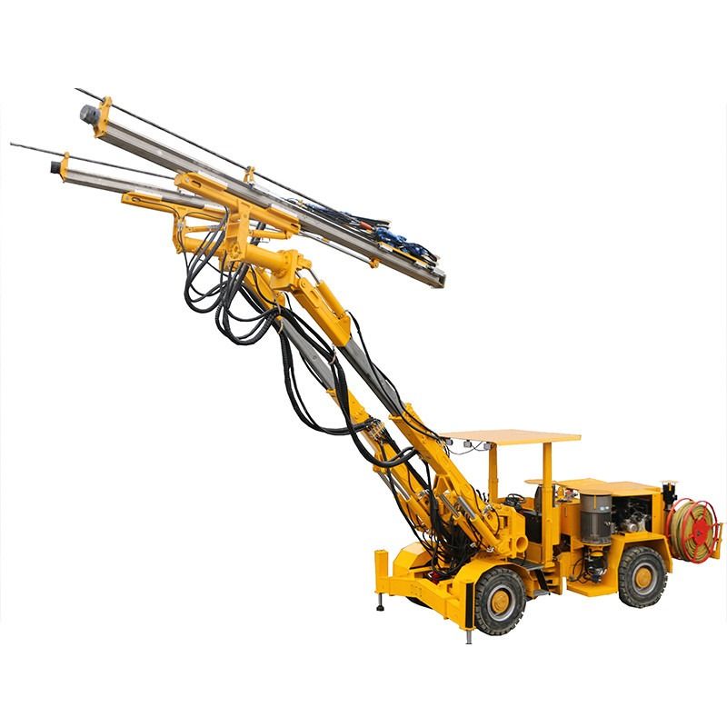 RCZ-22J 모든 수압 터널링 덤보 드릴링 리그 3880mm 드릴링 깊이 93KW / 125HP 디젤 엔진 전력