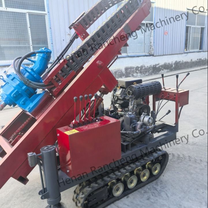 28HP 가솔린 엔진을 가진 태양 전지 설치용 소형 수압 스파일 드라이버 RCKM-30S