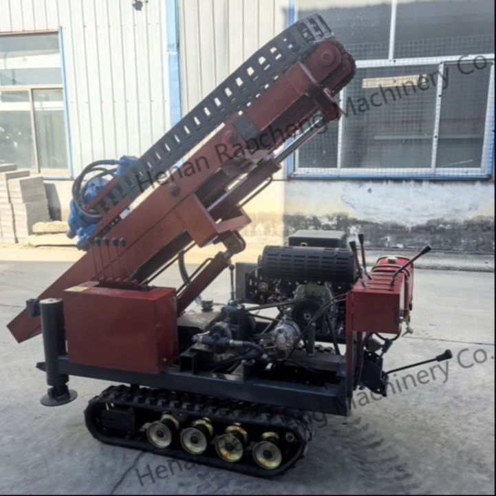 28HP 가솔린 엔진을 가진 태양 전지 설치용 소형 수압 스파일 드라이버 RCKM-30S