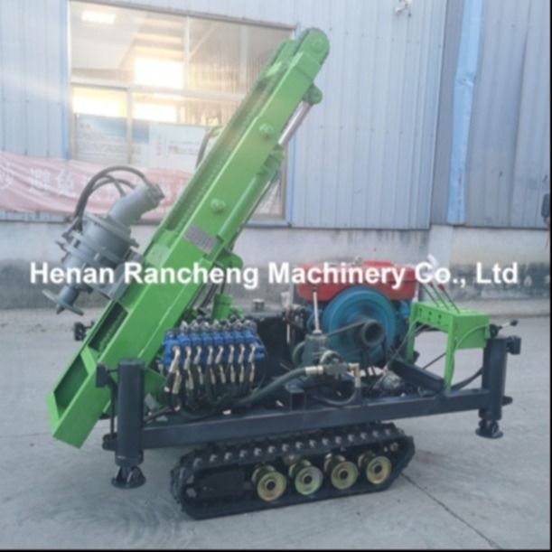 RCKM-30s 소형 유압 말뚝 박는 기계, 28HP 가솔린 엔진 장착, 태양광 말뚝 설치용, 효율적이고 정확함