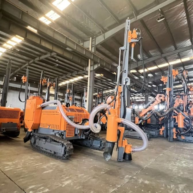 3200N.M 회전 토크를 위한 수압 표면 아래 구멍 분리 (DTH) 드릴링 리그