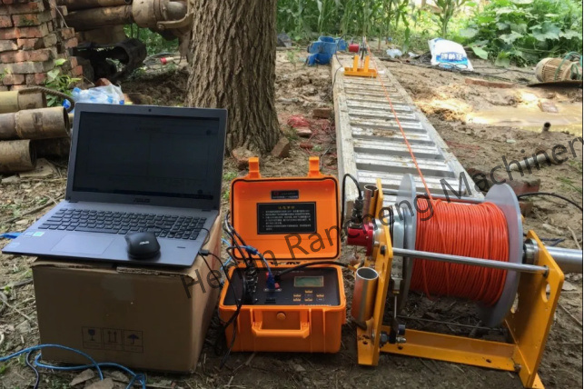 300m 지리 물리 장비 굴개 물 우물 로그 도구 명백한 저항성 측정 로깅 시스템