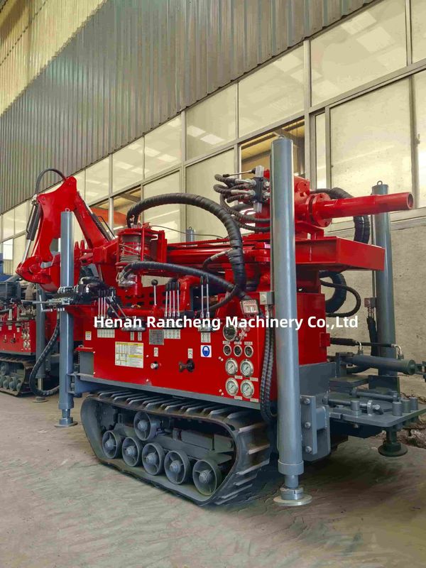 물 우물 뚫기 위해 0.8t 발굴기 팔을 가진 RCF180S 물 우물 뚫기 기기 업그레이드