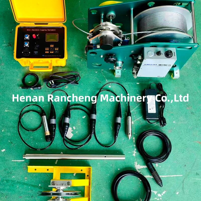 300m 지리 물리 장비 굴개 물 우물 로그 도구 명백한 저항성 측정 로깅 시스템