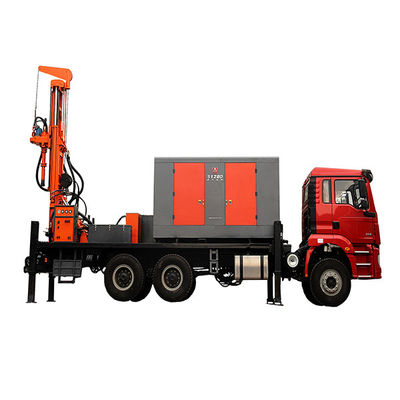 200m 깊이 물 우물 뚫기 트럭 운반 차량 6x4 266HP 부하 차량 엔진