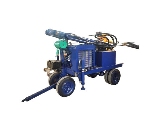 180m 깊이 구멍 뚫기 기계 55KW 엔진 90mm - 300mm Dia 5200kg
