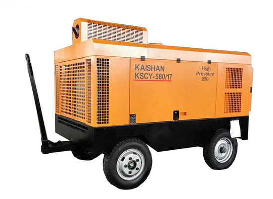 48L 오일 용량 공기 굴착 압축기 Cu-mmins 6CTA8.3 - C260 17bar 작업 압력