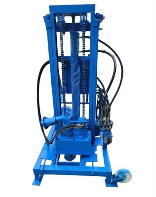 작은 휴대용 물 우물 파기 기계 11KW 1500mm 파기 막대 Dia 150m 구멍 깊이