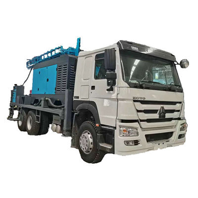129HP 디젤 엔진 물 우물 파리 리그 기계 450m 파리 깊이 500mm 디아