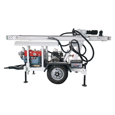 RC120W 작은 물 우물 파기 기계 구멍 아래로 망치와 회전 파기에 적합