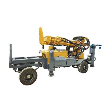 RCF220W 65KW 디젤 엔진을 장착 한 수압 바퀴 물 우물 뚫기 기계