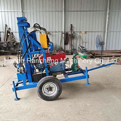 150m 깊은 수압 물 뚫기 기계 1500Kg 수용 용량