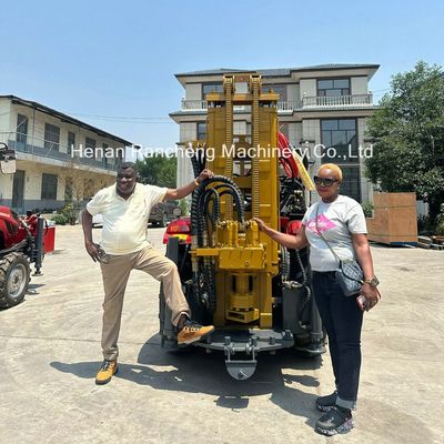 200m 수압 물 우물 파기 기계 40HP 트랙터 말력