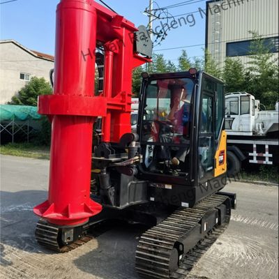 RCQ-10C 미니 수압 회전 스파일링 리그 쿠보타 디젤 엔진 2000mm 차체 너비