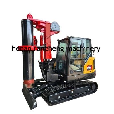 RCQ-10C 미니 수압 회전 스파일링 리그 쿠보타 디젤 엔진 2000mm 차체 너비