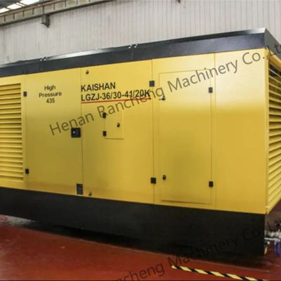 25bar 400HP Yuchai Diesel Engine Screw Compressors Portable Air Compressors