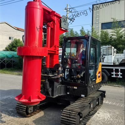 큐보타 디젤 엔진 36KW의 RCQ-10C 미니 수압 회전 스파일링 리그