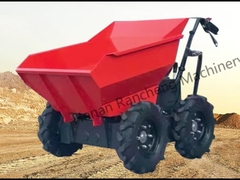 가스 가동 휠바로우 미니 덤퍼 트럭 300kg 로딩 6.5HP